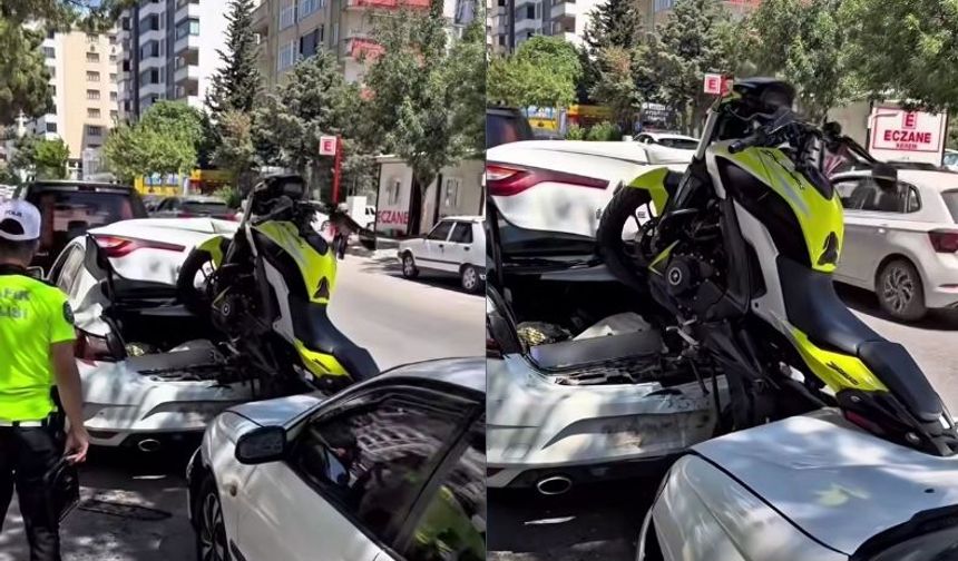 Kahramanmaraş'ta 3 Otomobil ve Motosiklet Çarpıştı!