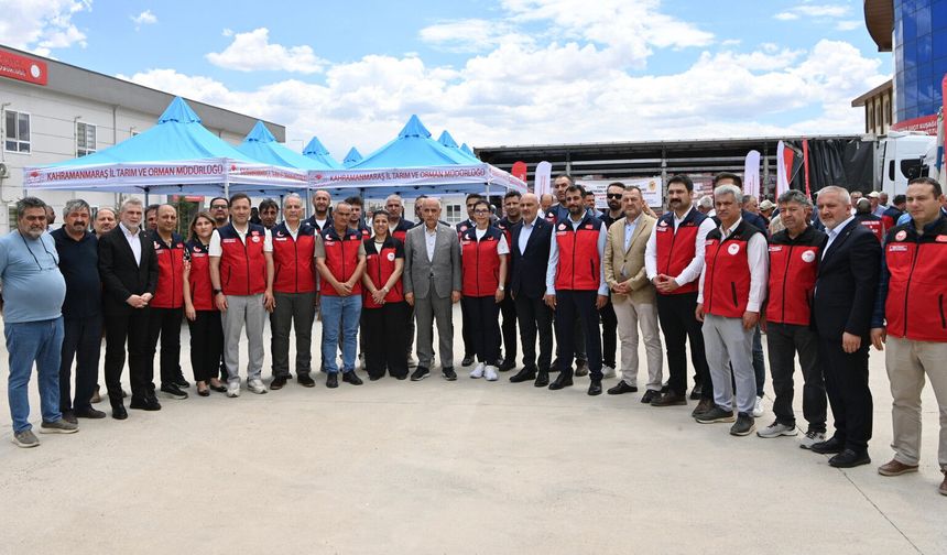 Kahramanmaraş’ta Çiftçilere 47 Ton Yerli ve Milli Soya Tohumu Desteği