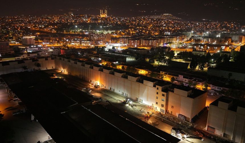 Kahramanmaraş’ta Toptancılar Sitesi’ne 30 Milyon TL’lik Yol Yatırımı