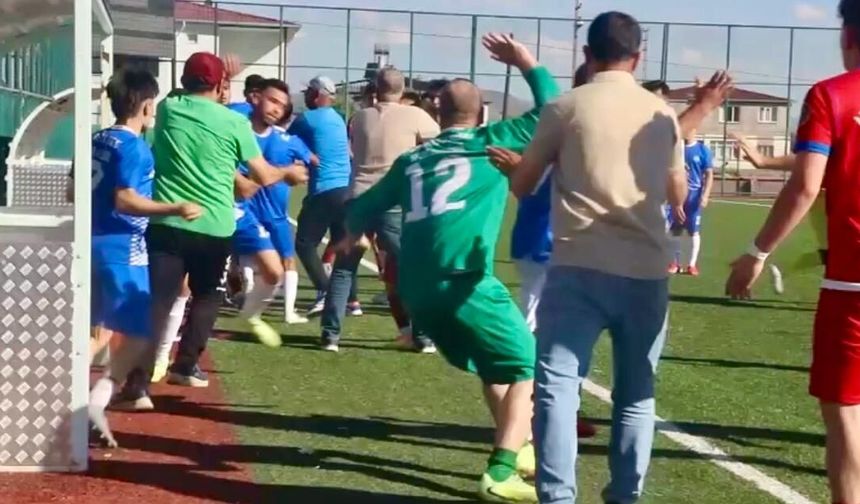 Kahramanmaraş'ta Olaylı Final! Şampiyonluk Maçı Tamamlanamadı