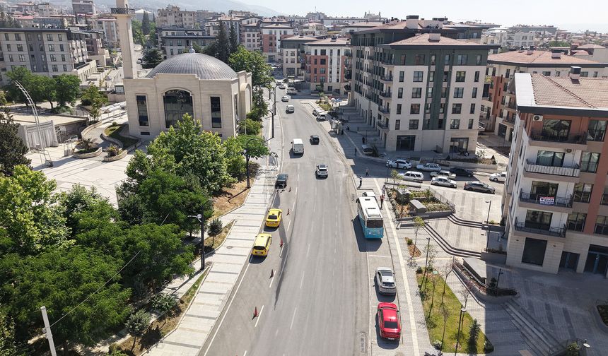 Kahramanmaraş’ın Önemli Arterlerinden Biri Yepyeni Görünümüne Kavuşuyor