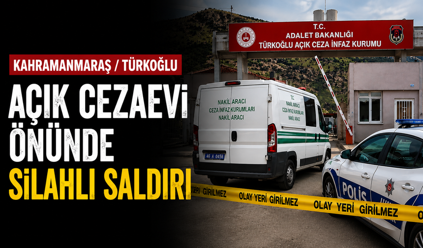 Kahramanmaraş'ta Cezaevi Önünde Silahlı Saldırı Can Aldı!