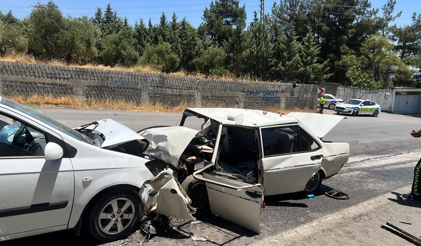 Kafa Kafaya Çarpışma! Kahramanmaraş'ta 2 Kişi Yaralandı