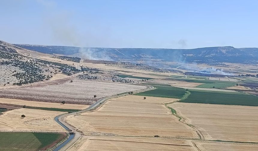 65 Personel Seferber Oldu! Kahramanmaraş'ta Yangın Kontrol Altında