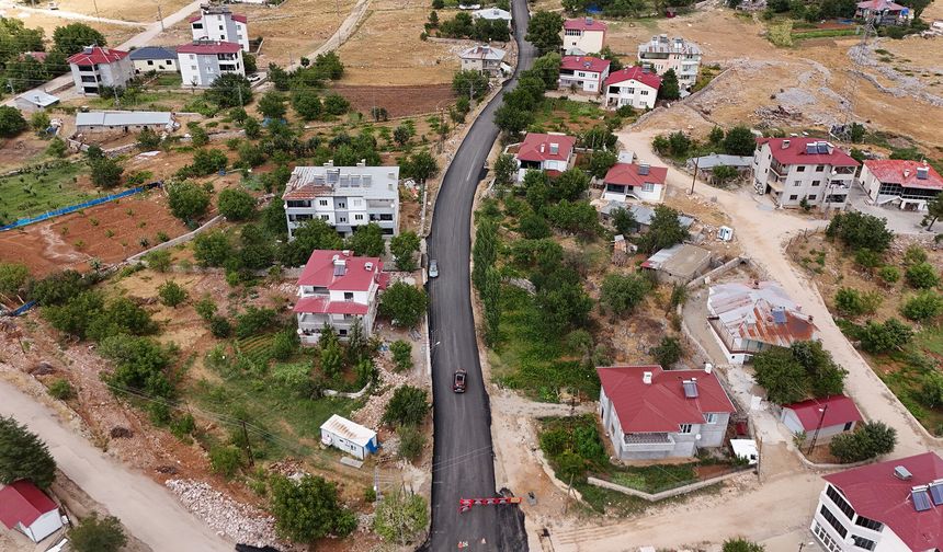 Kahramanmaraş’ta Altyapı Sonrası Bozulan Yol Baştan Sona Yenileniyor