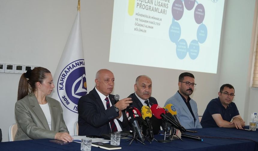 Kahramanmaraş’ta Üniversite Atağı: Personel Arttı, Yeni Binalar Yükseliyor