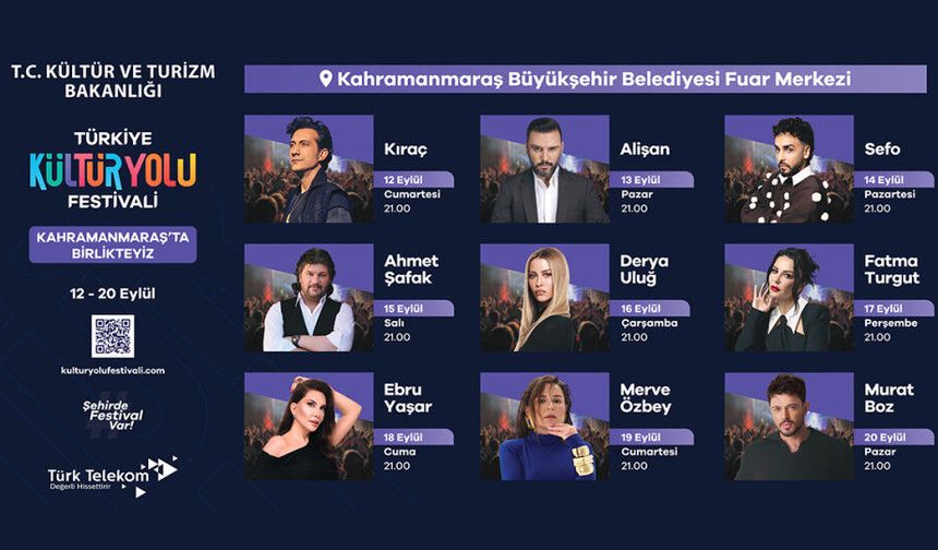 Kahramanmaraş’ta İlk Kez Düzenlenecek! Kültür Yolu Festivali Başlıyor