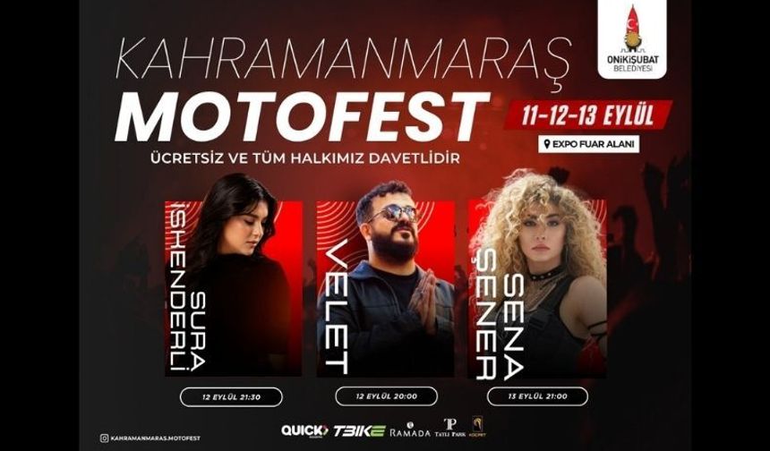 Kahramanmaraş Motofest İçin Geri Sayım Başladı: Motosiklet Tutkunları EXPO’da Buluşacak