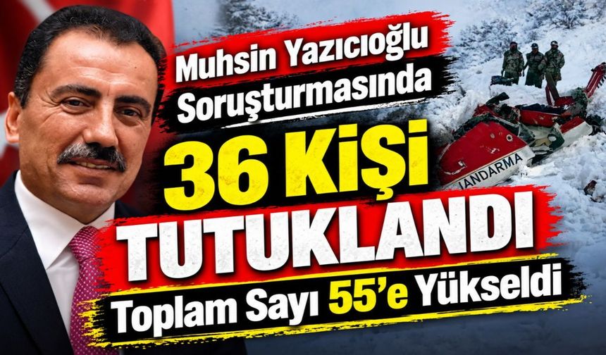 Kahramanmaraş'ta öldürülen Muhsin Yazıcıoğlu Soruşturmasında 36 Kişi Tutuklandı