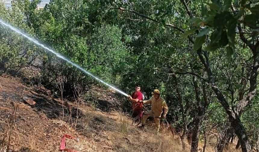 Kahramanmaraş’ta ormandan dumanlar yükseldi: 2 helikopter müdahale etti