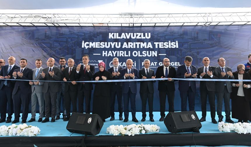 Kahramanmaraş’ta 175 Milyon TL’lik İçme Suyu Yatırımı Hizmete Açıldı