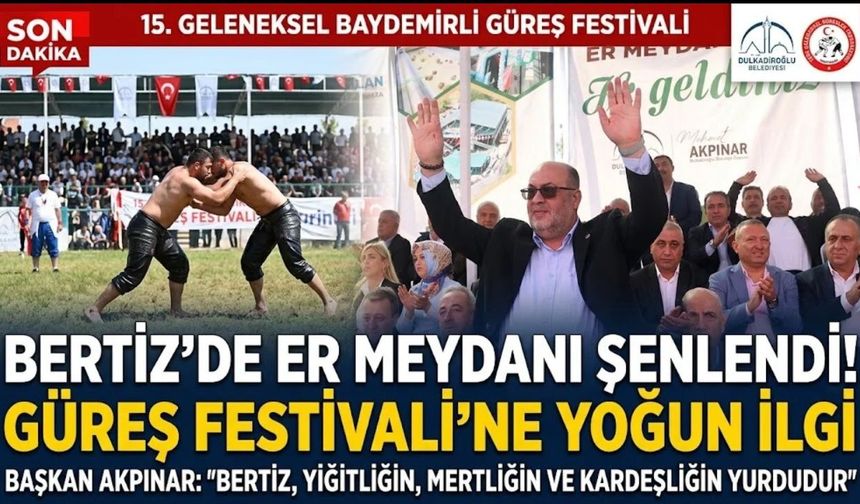 Bertiz’de Er Meydanı Coşkusu: 15. Baydemirli Güreş Festivali'nde Başpehlivanlar Belli Oldu!