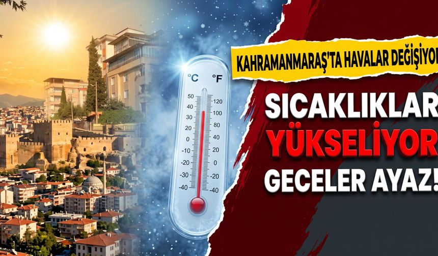 Gündüz Güneşli, Geceleri Buz Kesti: Kahramanmaraş'ta Çifte Hava Dalgası