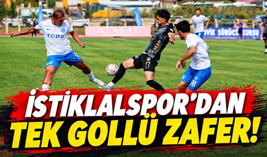Kahramanmaraş Akedaş İstiklalspor’dan Ankara Demirspor Karşısında Tek Gollü Zafer