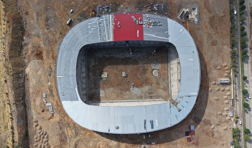 Kahramanmaraş Stadyumu Şekilleniyor! 2 Milyar TL'lik Projede Sona Doğru