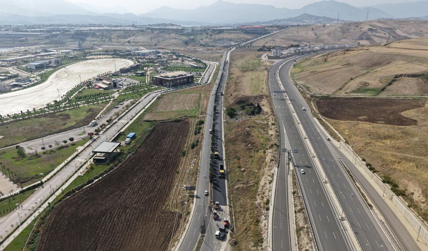 Kahramanmaraş’ta EXPO ile Organize Sanayi Bölgesi Arasındaki Yol Yenileniyor