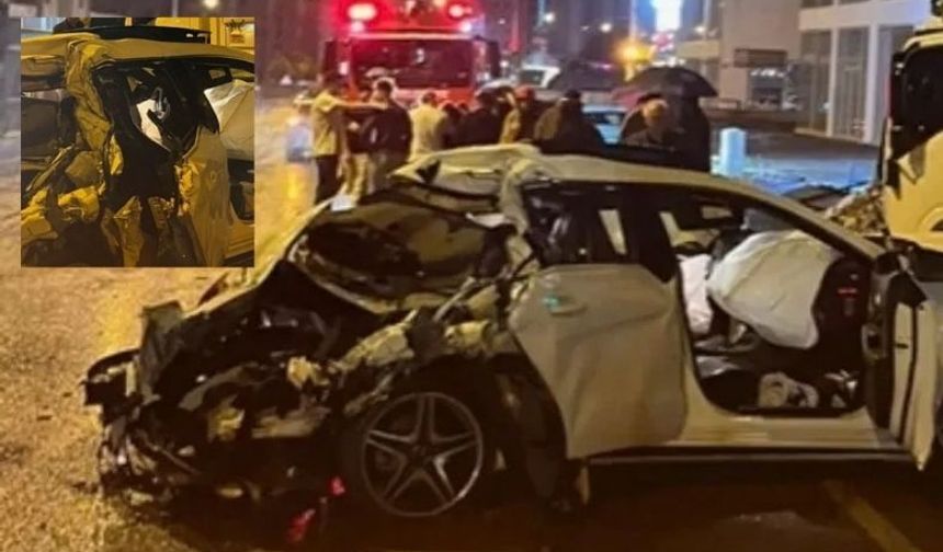 Kahramanmaraş’ta feci kaza! Otomobil iki araca çarptı, sürücü sıkıştı