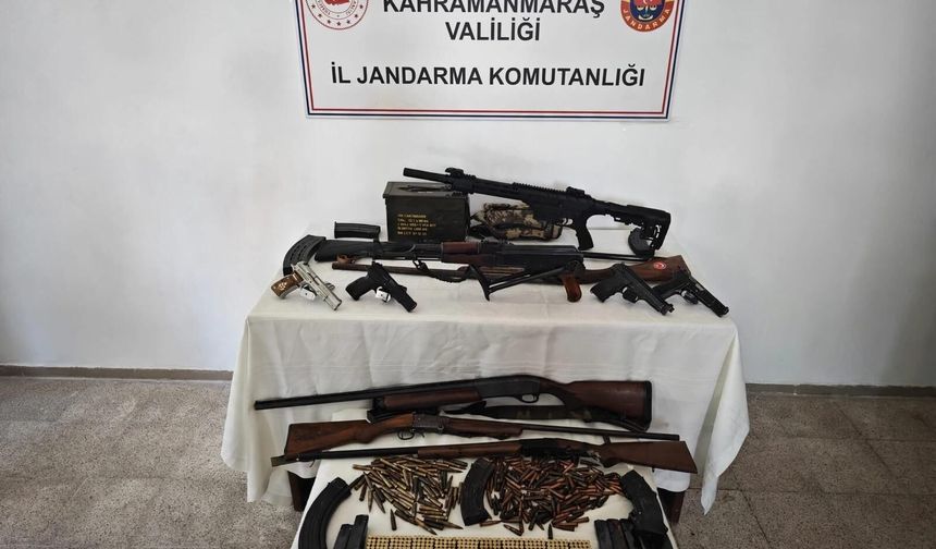 Jandarma Harekete Geçti! Kahramanmaraş’ta Silah Ticaretine Operasyon
