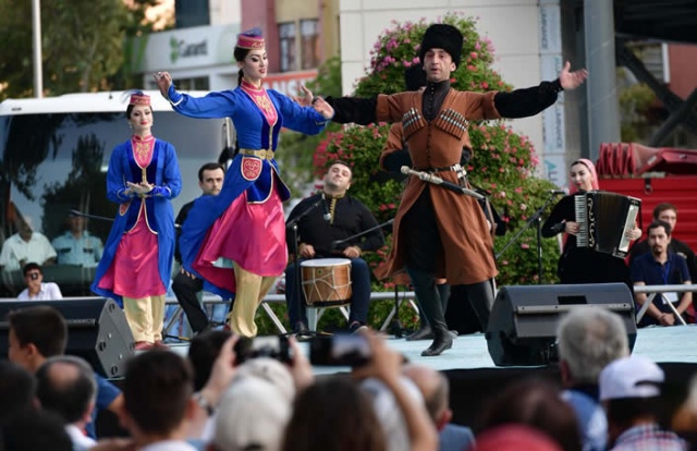 Kabardinka Kahramanmaraş'ta gösteri sundu