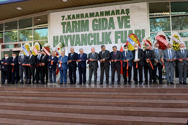 Kahramanmaraş 7. Tarım, Gıda ve Hayvancılık Fuarı açıldı