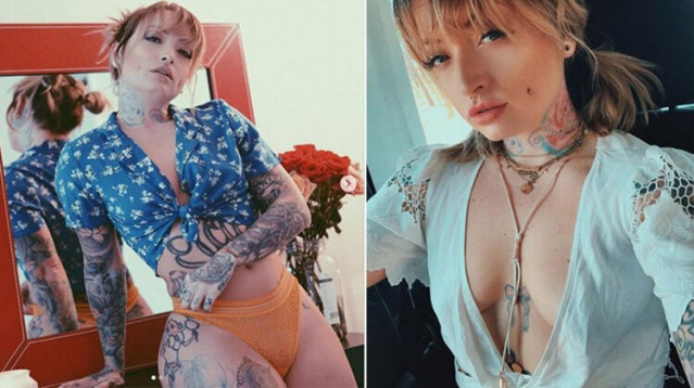 Tüm vucüdunu kaplayan dövmeleri, renkli saçları ve piercingleriyle, alışılmışın dışında biri Vany Vicious...