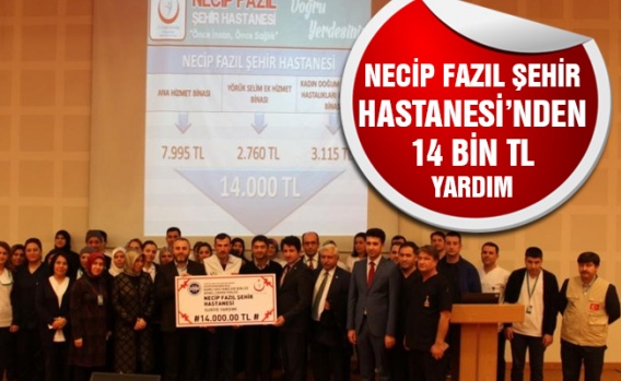 Kahramanmaraş Necip Fazıl Şehir Hastanesinden Halep ve Cerablus'a yardım