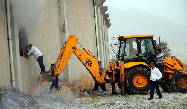 Kahramanmaraş'ta tekstil fabrikasında yangın