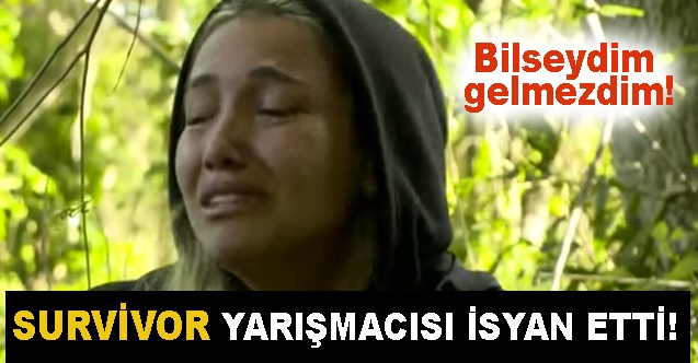 Survivor Yarışmacısı İsyan Etti!