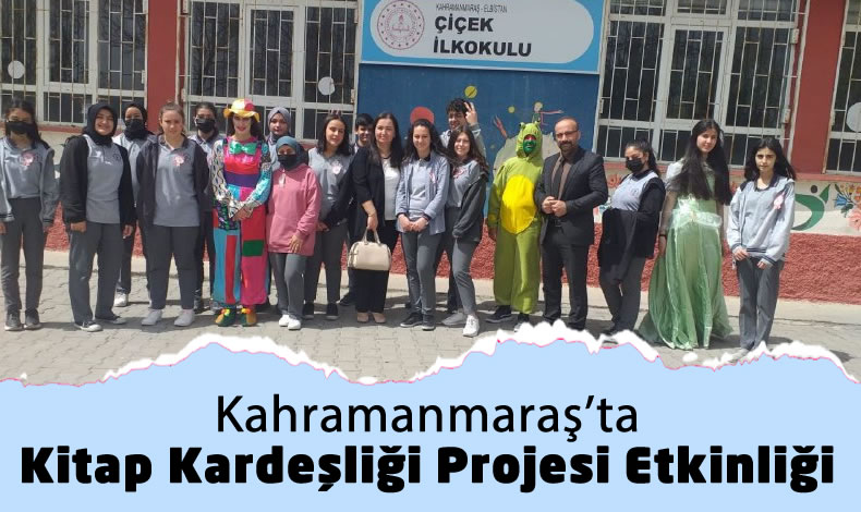 Kahramanmaraş'ın Elbistan İlçesinde Kitap Kardeşliği Projesi Yüzleri Güldürdü