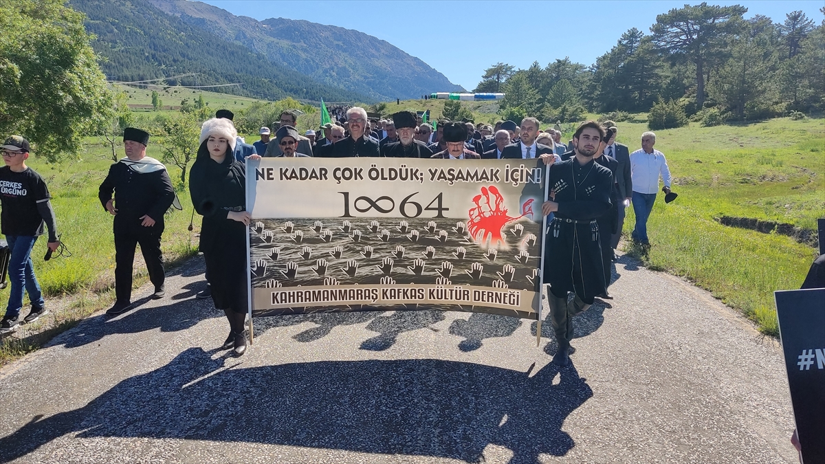 Çerkes Sürgünü'nde yaşamını yitirenler Kahramanmaraş'ta anıldı