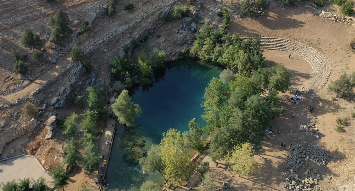 Kahramanmaraş'ın "gizemli gölü" Yaz Aylarında Turizme Katkı Sağlıyor