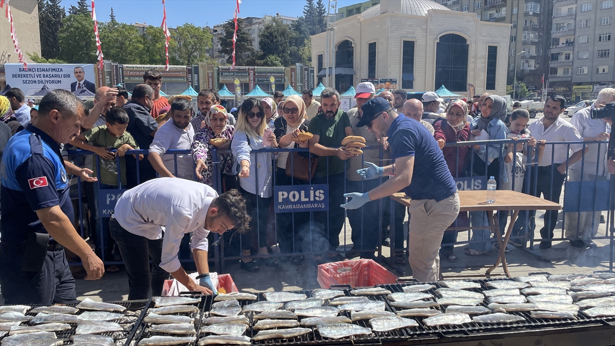 Kahramanmaraşlı Vatandaşlar Balık Festivaline Akın Etti!