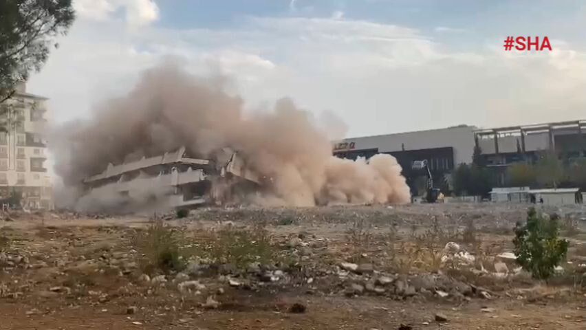 Kahramanmaraş'ta Enkaz Tozları Hastalıklara Davetiye Çıkarıyor!