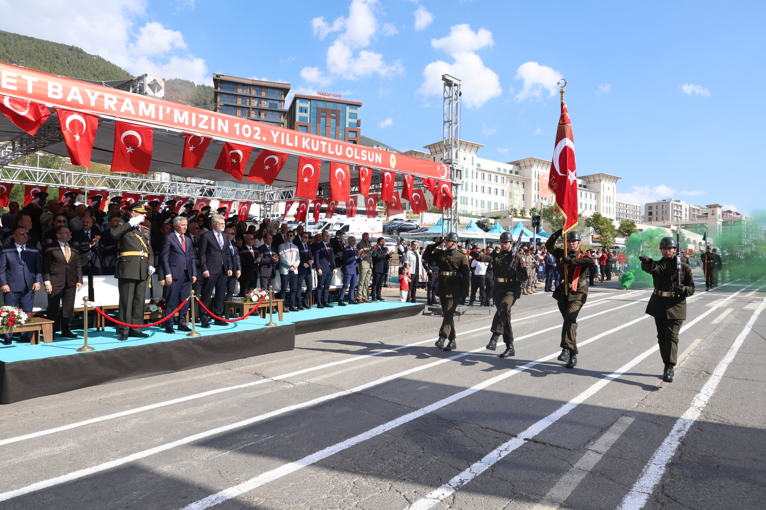Cumhuriyetin 102. Yılı Kahramanmaraş’ta Coşkuyla Kutlandı