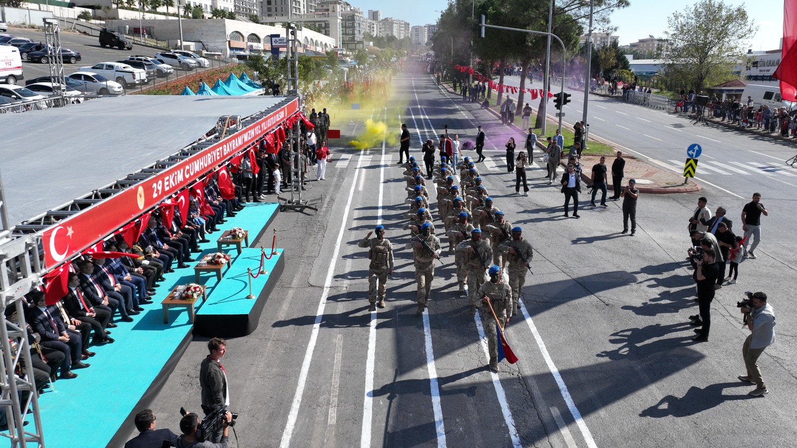 Cumhuriyetin 102. Yılı Kahramanmaraş’ta Coşkuyla Kutlandı