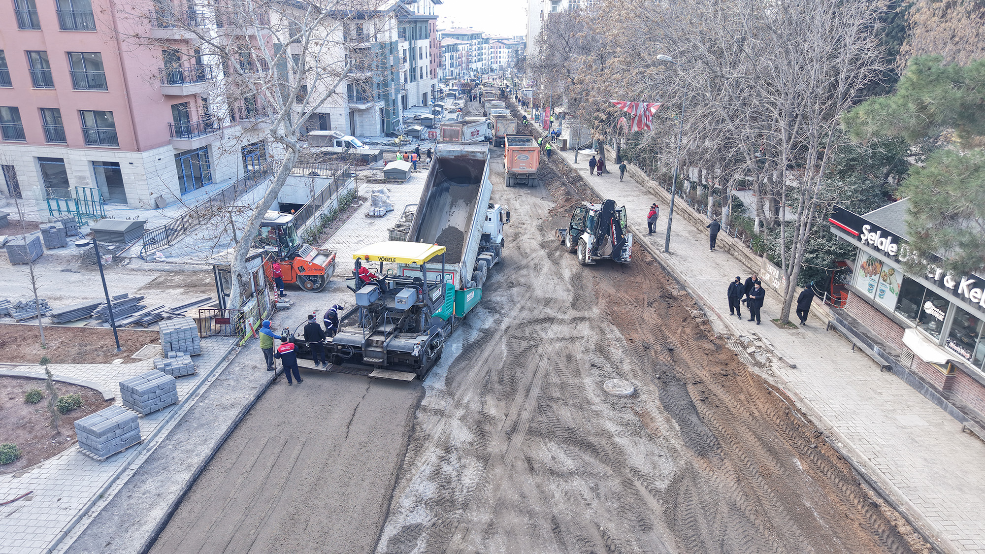 Zübeyde Hanım Bulvarı Yol Çalışması (5)