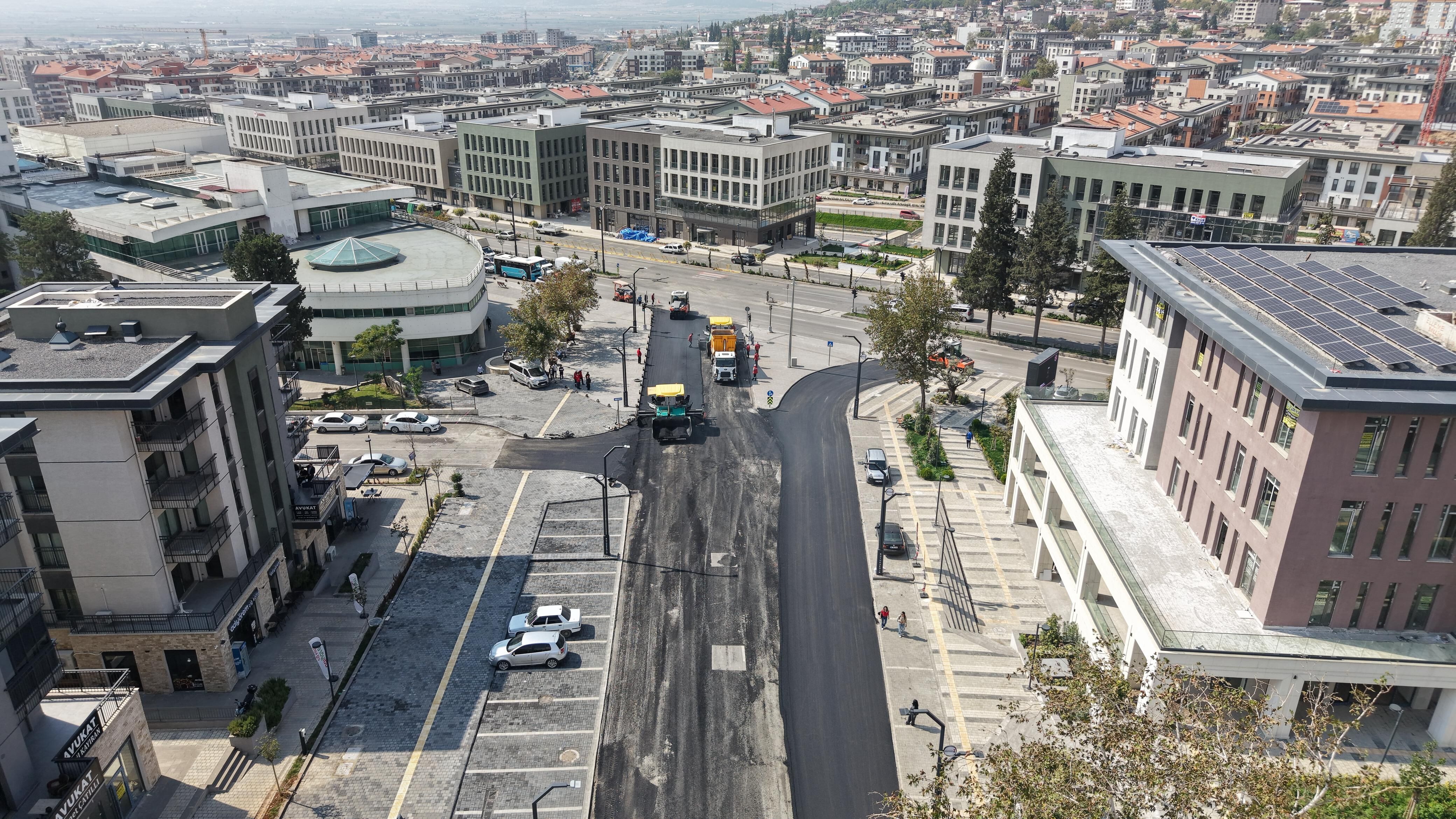 Kahramanmaraş’ta Hükümet Bulvarı Baştan Sona Yenileniyor