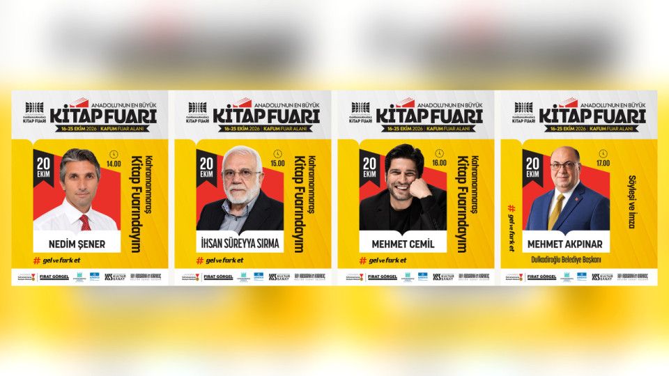 Edebiyat Şehrinde Dev Buluşma: 4 Büyük İsim Peş Peşe Sahneye Çıkıyor