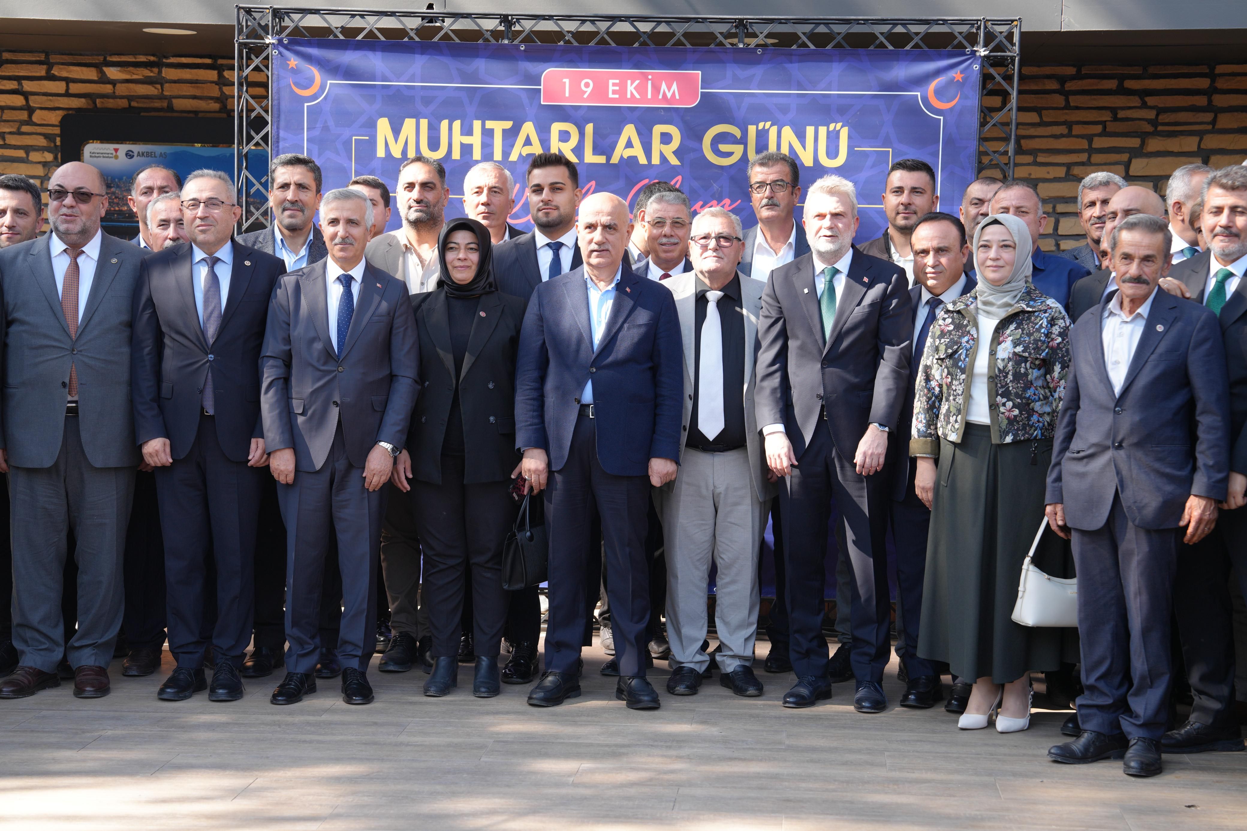 Kahramanmaraş Protokolü Muhtarlarla Tek Yürek: "Depremin Yaralarını Birlikte Sardık"
